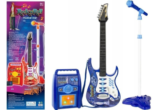 Detská zbraň - Elektrická gitara Struny mikrofón zosilňovač neba