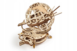 Stavebnica pre deti - Globe Ugears Drevené 3D Model Puzzle lietadlo
