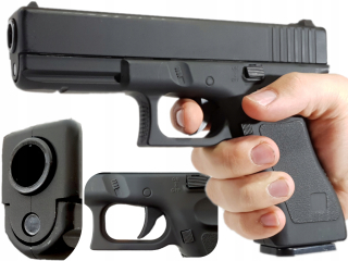Pištoľ pre deti - GLOCK 17 GEN. 4 Kovová pištoľ na guľách pušky