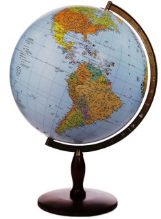 Globe Głowal politická st. 42 cm