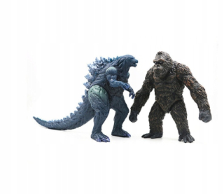 Akčná figúrka, postavička - Godzilla vs King Kong monštrami z mäkkej gumy