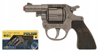 Pištoľ pre deti - Gonher Small Gun Metal Police 73-0 Kapisz