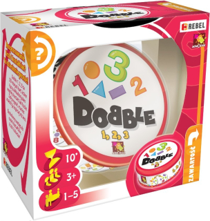 Rodinná karta hra DOBBLE 1 2 3