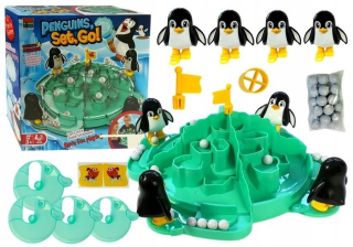 Herný ľadovec Penguins Pripojenie snehové gule