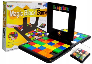 Mágia herné bloky farebné štvorcové kocky pre DIA