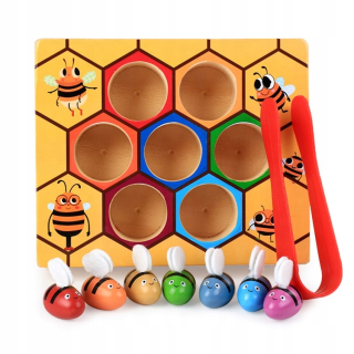 Hra Honey Bee Bee Plaster Montessori