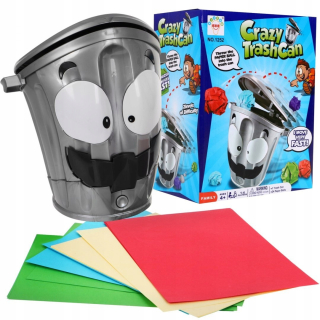 Hra Crazy Basket pridania Garbage Jeżdzi uniká hit