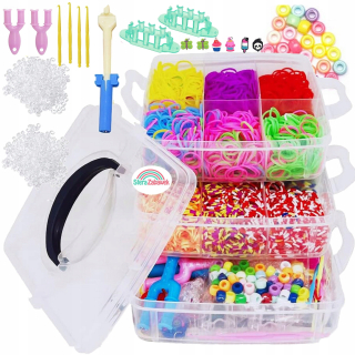 Gumy na výrobu náramkov DIY Trunk Set X