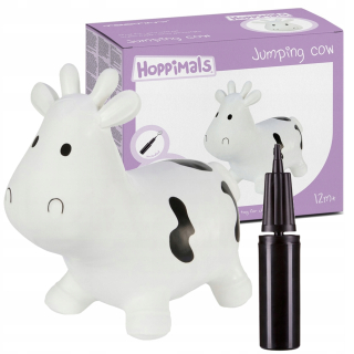 Hopsadlo, skákadlo - Guma prepojka hoppimals fondán biela + čerpadlo