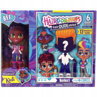 Bábika HAIRDORABLES - Hairdorables Hairduduables Doll Kali