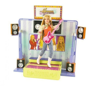 Bábika - Hannah Montana Mega Sada 2W1-gitarovej scény Nový