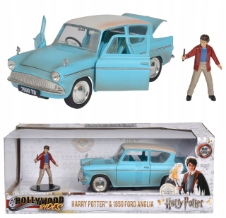 Rozprávkové autíčko - Harry Potter Lietajúce auto Ford 1959 + figúrka
