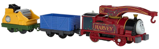 Dráha pre deti, stavebnica - Harvey užitočné Hubcio Hipek Tomek Tory Trackmaster