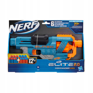 Pištoľ pre deti - HASBRO NERF ELITE 2.0 Veliteľ RD-6 launcher