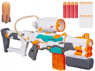 Detská zbraň - Odpaľovač HASBRO NERF MODULUS TRI-STRIKE B5577