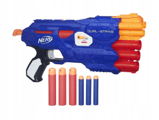 Pištoľ pre deti - Hasbro Nerf N-Strike Elite Dual-Strike B4620