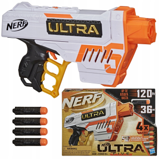 Pištoľ pre deti - HASBRO NERF ULTRA päť E9592 dosah až 36 metrov