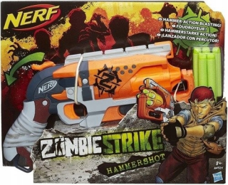 Pištoľ pre deti - Hasbro Nerf Zombie Strike Elite Hammershot