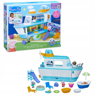 PEPPA PIG Osobná loď + 3 figúrky F6284