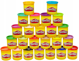 Hasbro Play Doh Dryline 24 Tubes 20383