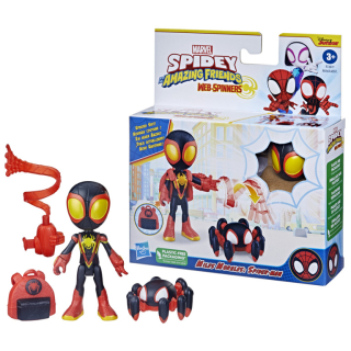 HASBRO SPIDER-MAN SPIDEY MILES MORALES WEBSPINNERS