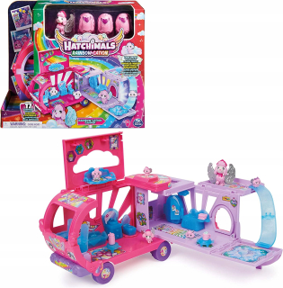 Súprava figúrok Spin Master Hatchimals Rainbow-Cation Camper, 6 kusov