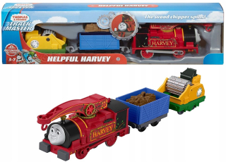 Dráha pre deti, stavebnica - Užitočné Harvey Užitočné Hubcio - Tomek trackmaster