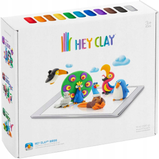 Hej hlinené mleté plastové hračky vtáky tm