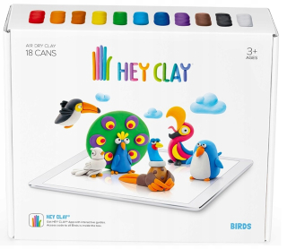 Hey Clay SE003 Plastová váha - Vtáky
