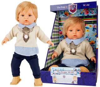 Španielska bábika - ŠPANIELSKA KOLEKCIA Endisa 42 cm 4001029 Louis Hovorí
