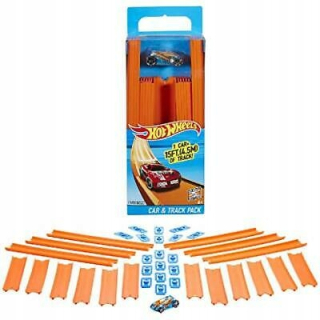 Autíčka zostava - Hot Wheels Bht77 Track Builder 4.5 M + Auto