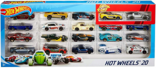 Autíčka zostava - Hot Wheels Twenty-Pack Set 20 AUTEK H7045