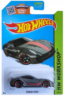 Autíčka zostava - Hot Wheels Ferrari 599XX HW Workshop 1:64 New !!!