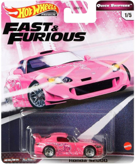Autíčka zostava - Hot Wheels Honda S2000 Fast Fast Furious Rýchle Shi