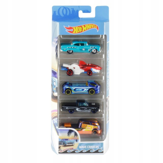Autíčka zostava - autá autá Hot Wheels Small 5-Pak Wave Fyl21