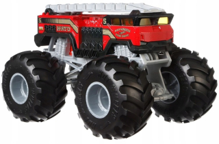 Autíčka zostava - Hot Wheels Monster Truck 1:24 5 Alarm GBV34 Mattel