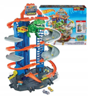 Hot Wheels sada Mega garážach T-Rexa