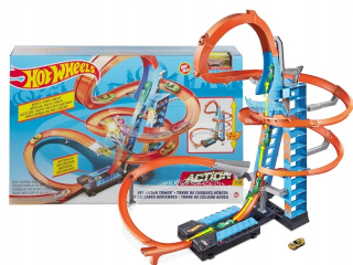 Hot Wheels KIT VEŽA TOWER KRAKSY + 1 auto