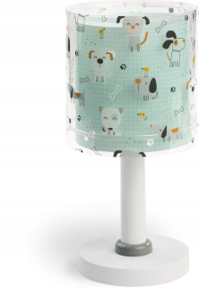 Nočná lampa do detskej izby - Šťastný Psy nočná lampa 1-point 61311 DALBER