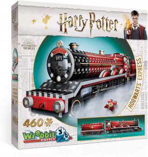 Harry Potter 3D Puzzle - 460 častí lokomotívy