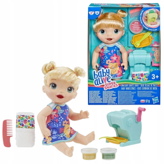 Bábika Baby Alive - Hasbro Detská živý Doll Super Snack Blonde