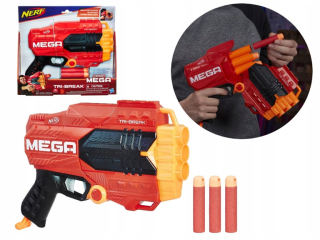 Pištoľ pre deti - Hasbro Nerf Mega Tri-Break N-Strike