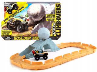 Dráha pre deti, stavebnica - Hasbro Track Tonka Boulder Escape + auto ZA2775
