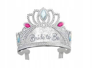 Haza Pôvodný Tiara "Bride to Be" Silver