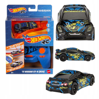Autíčko pre deti - Hot Wheels voz RC Nissan riadený pilotom GWB72