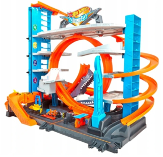 Hot Wheels FTB69 Garáž žralok Mattel