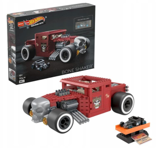 Stavebnica, slamky - Hot Wheels Mega Condux Bone Shaker HBD50 NOVINKA