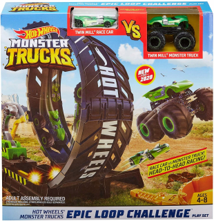 Hot Wheels súprava Monster Trucks Loop GKY00
