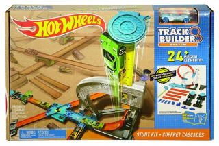 Dráha pre deti, stavebnica - Kaskadérska dráha Hot Wheels pre nastavenie DLF28