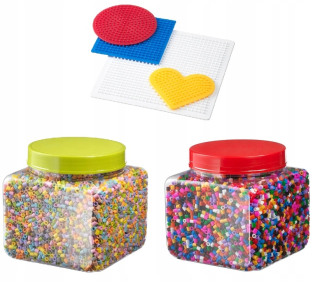 IKEA 2 X Korálky +4 Formy na žehlenie Pyssla